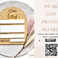 Dear God, Prayer Board, Prayer Request Sign, Prayer Vision Board, Child Prayer Sign, Christian Gift For Kids, Prayer Gifts, Prayer Room Sign