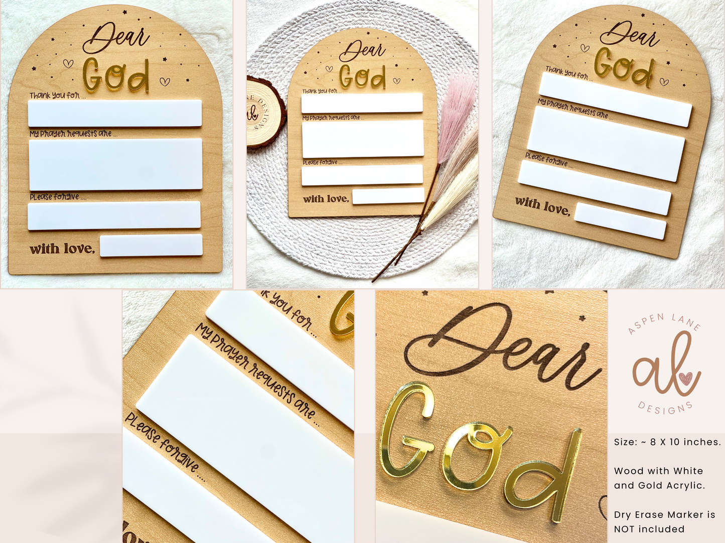 Dear God, Prayer Board, Prayer Request Sign, Prayer Vision Board, Child Prayer Sign, Christian Gift For Kids, Prayer Gifts, Prayer Room Sign