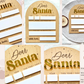 Dear Santa Sign, Dear Santa Board, Christmas List, Santa Letter Sign, Santa Wish List, Kids Letter to Santa, Christmas Wish List, Dry Erase Board