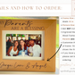 Family Picture Frame, Family Photo Frame, Parents Picture Frame, Custom Family Frame, Family Name Frame, Personalized Picture Frame, 4x6