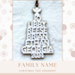 Personalized Family Name Christmas Tree Ornament, Christmas Tree Name Ornament, Family Tree Ornament, Laser Cut Family Ornament, Family Gift