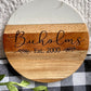 Personalized Engraved Acopa Marble and Acacia Wood Coasters, Gift For Wedding, Realtor Closing Gift