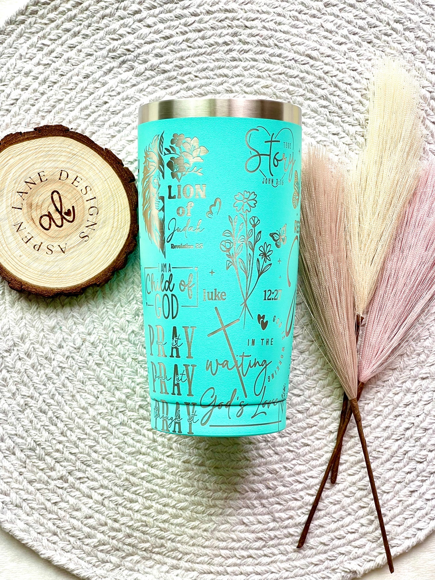 Restore My Soul Jesus Tumbler, Christian Tumbler, Faith Tumbler, Bible Tumbler, God Tumbler, Christian Travel Mug, Coffee and Jesus, Engraved