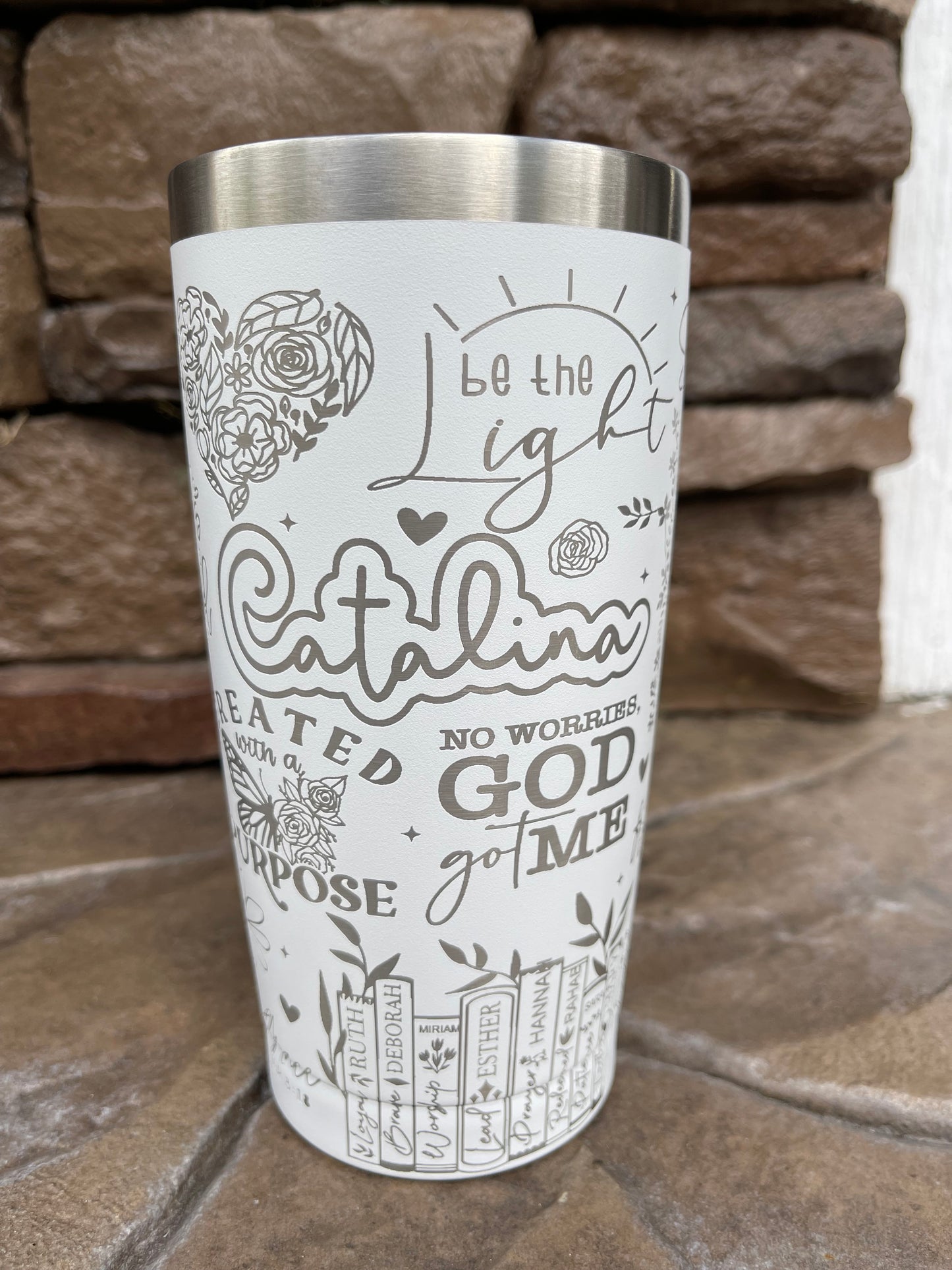 But First Jesus Tumbler, Christian Tumbler, Faith Tumbler, Bible Tumbler, God Tumbler, Christian Travel Mug, Women of the Bible, Engraved