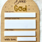 Dear God, Prayer Board, Prayer Request Sign, Prayer Vision Board, Child Prayer Sign, Christian Gift For Kids, Prayer Gifts, Prayer Room Sign