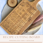 Recipe Cutting Board, Handwritten Recipe Cutting Board, Family Recipe Keepsake, Grandmas handwriting, Mothers Day Gift, Heirloom Recipe