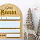 Dear Santa Sign, Dear Santa Board, Christmas List, Santa Letter Sign, Santa Wish List, Kids Letter to Santa, Christmas Wish List, Dry Erase Board