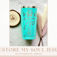 Restore My Soul Jesus Tumbler, Christian Tumbler, Faith Tumbler, Bible Tumbler, God Tumbler, Christian Travel Mug, Coffee and Jesus, Engraved